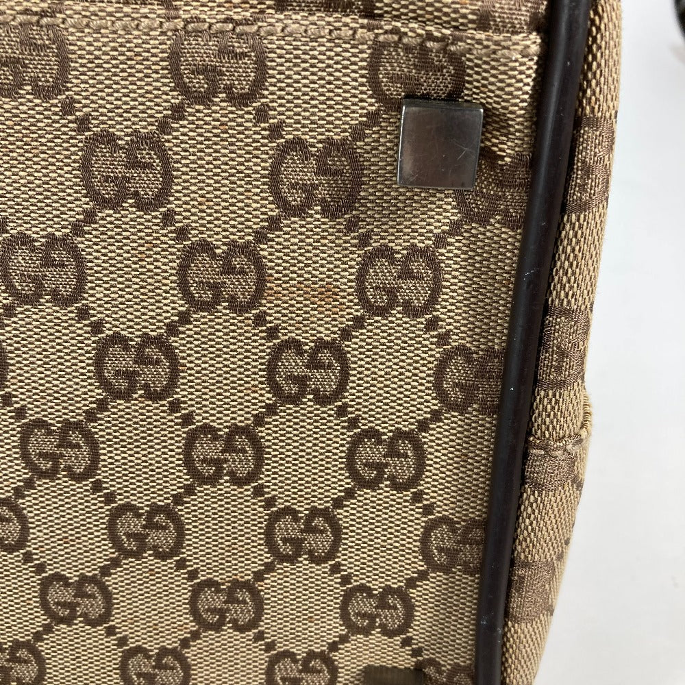 GUCCI 012・0383・06 肩掛け ショルダーバッグ カバン GG ボストンバッグ GGキャンバス/レザー メンズ