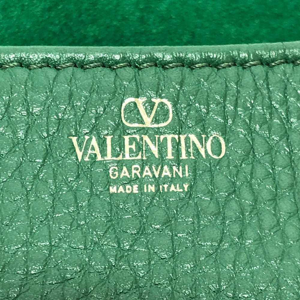 Valentino Garavani オールタイム ロゴ 2WAY カバン ショルダーバッグ レザー レディース グリーン