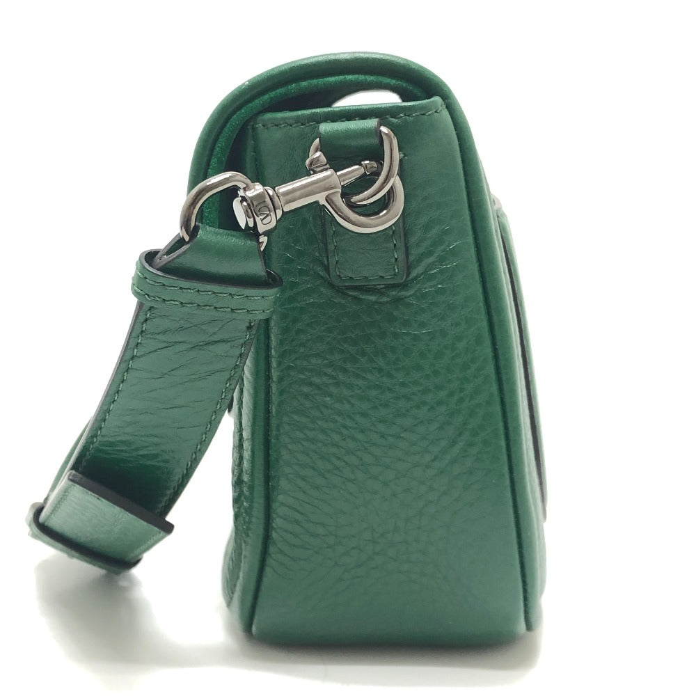 Valentino Garavani オールタイム ロゴ 2WAY カバン ショルダーバッグ レザー レディース グリーン