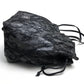 Valentino Garavani Black Lace Shoulder Bag/Tote Bag, Vinyl, Women's, Black