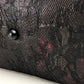 Valentino Garavani Black Lace Shoulder Bag/Tote Bag, Vinyl, Women's, Black