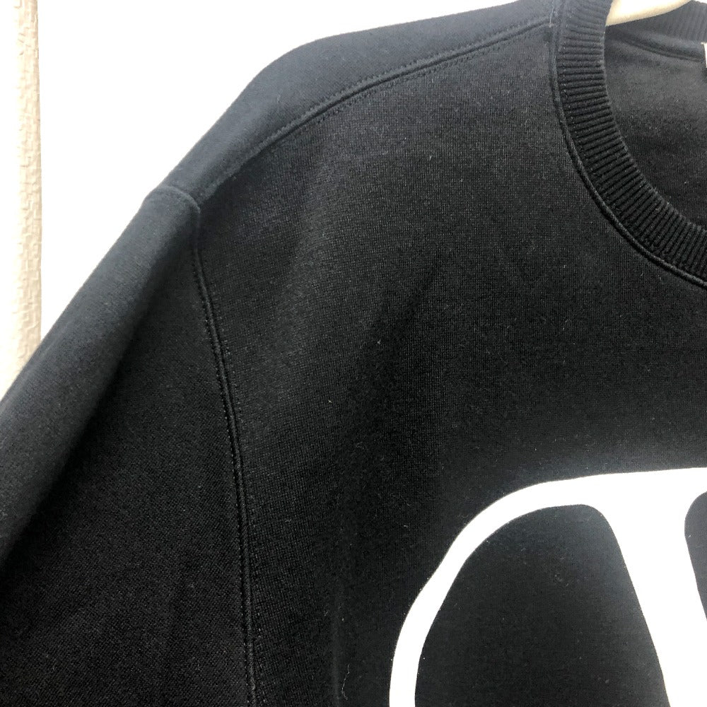 VALENTINO TV0MF11Y680 20SS ロゴプリント スウェット トレーナー アパレル 長袖 トレーナー コットン メンズ ブラック - brandshop-reference
