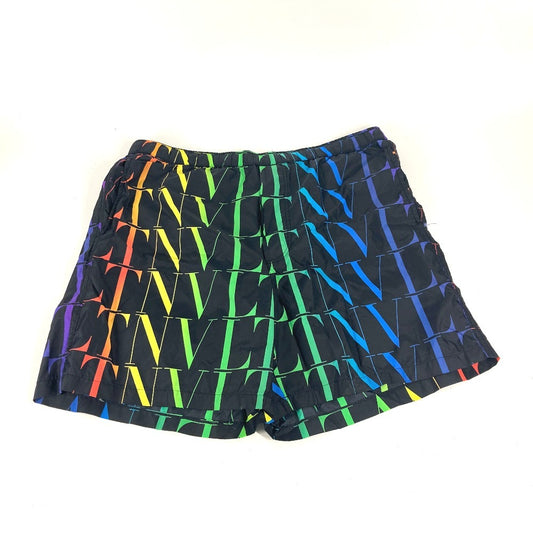 Valentino Garavani Swimwear Total logo Swimwear Bottoms Apparel Pants Swimwear Nylon Multicolore Used