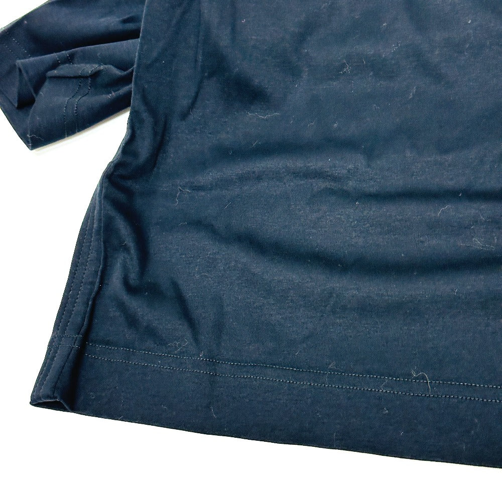 VALENTINO Logo Tailoring Label apparel Short sleeve T-shirt cotton Black Used