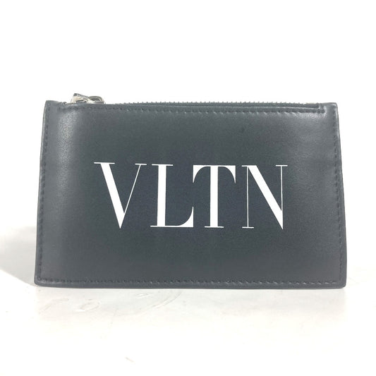 VALENTINO 財布 小銭入れ VLTN ロゴ フラグメントケース コインケース レザー メンズ - brandshop-reference