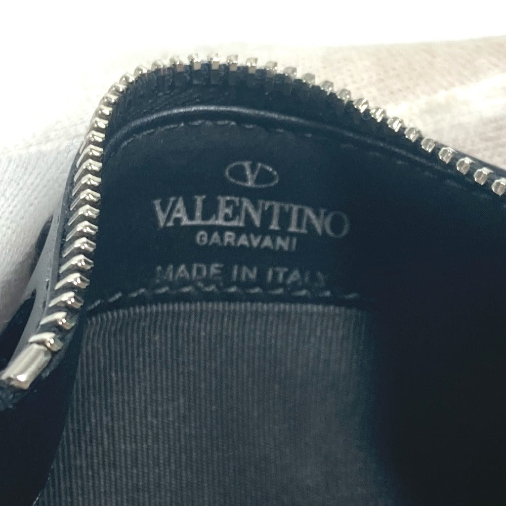 VALENTINO 財布 小銭入れ VLTN ロゴ フラグメントケース コインケース レザー メンズ