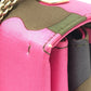 Valentino Garavani Camouflage 2-Way Clutch Bag, Crossbody Bag, Shoulder Bag, Nylon, Women's, Pink