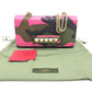 Valentino Garavani Camouflage 2-Way Clutch Bag, Crossbody Bag, Shoulder Bag, Nylon, Women's, Pink
