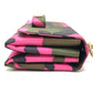 Valentino Garavani Camouflage 2-Way Clutch Bag, Crossbody Bag, Shoulder Bag, Nylon, Women's, Pink