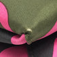 Valentino Garavani Camouflage 2-Way Clutch Bag, Crossbody Bag, Shoulder Bag, Nylon, Women's, Pink