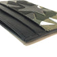 Valentino Garavani MY2P0448GAC Camo Stars Camouflage Card Case, Unisex, Canvas/Leather, Army Green