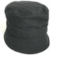 VALENTINO HGA11HCY V Logo Bucket Hat, Bob Hat, Cotton, Women's, Black