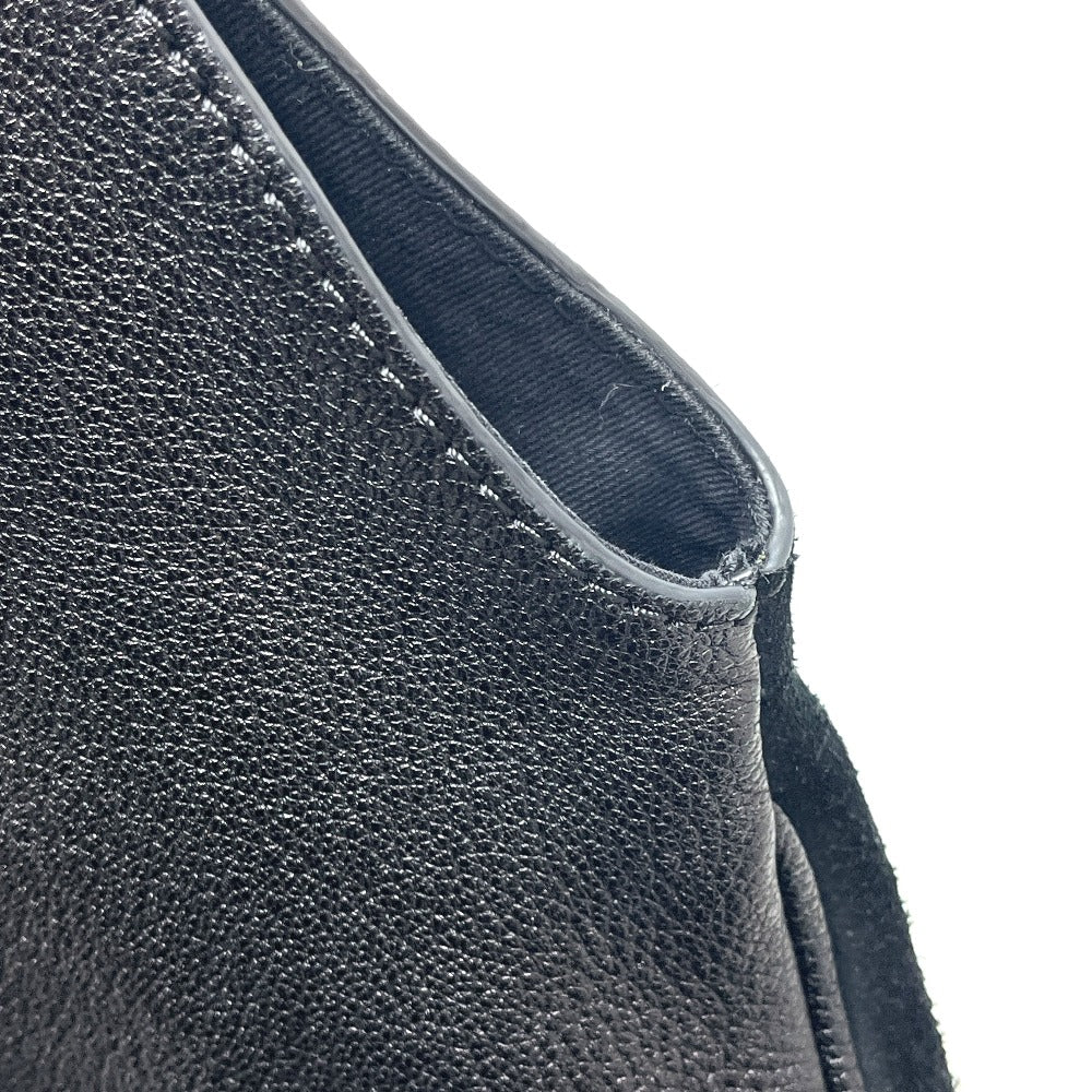 SEE BY CHLOE ロゴ カバン ハンドバック トートバッグ バッグ ショルダーバッグ レザー/スエード レディース ブラック