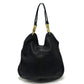 SEE BY CHLOE ロゴ カバン ハンドバック トートバッグ バッグ ショルダーバッグ レザー/スエード レディース ブラック