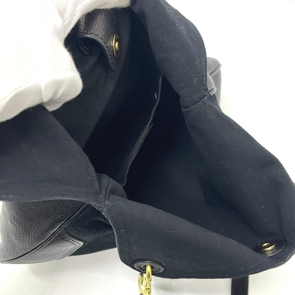 SEE BY CHLOE ロゴ カバン ハンドバック トートバッグ バッグ ショルダーバッグ レザー/スエード レディース ブラック