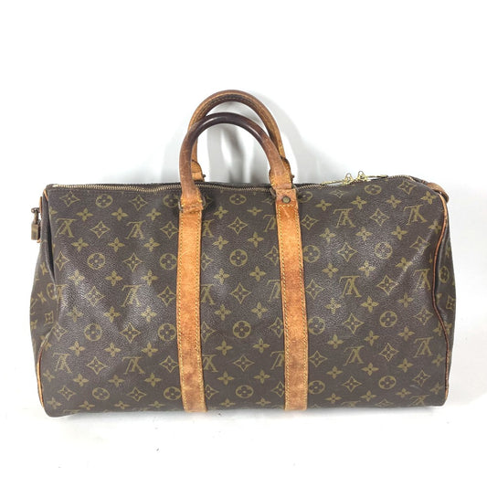 LOUIS VUITTON M41428 モノグラム キーポル45 旅行バッグ トラベルバッグ カバン ボストンバッグ モノグラムキャンバス ユニセックス ブラウン