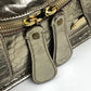 Chloe Bay Bag Handbag Shoulder Bag Leather Women's Gold