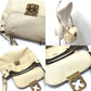 Chloe Elsie Bag 2-Way Handbag/Shoulder Bag, Leather, Women's, Beige