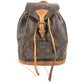 LOUIS VUITTON M51137 Monogram Mini Monsuri Bag Backpack Rucksack Monogram Canvas Unisex Brown