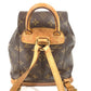 LOUIS VUITTON M51137 Monogram Mini Monsuri Bag Backpack Rucksack Monogram Canvas Unisex Brown