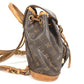 LOUIS VUITTON M51137 Monogram Mini Monsuri Bag Backpack Rucksack Monogram Canvas Unisex Brown