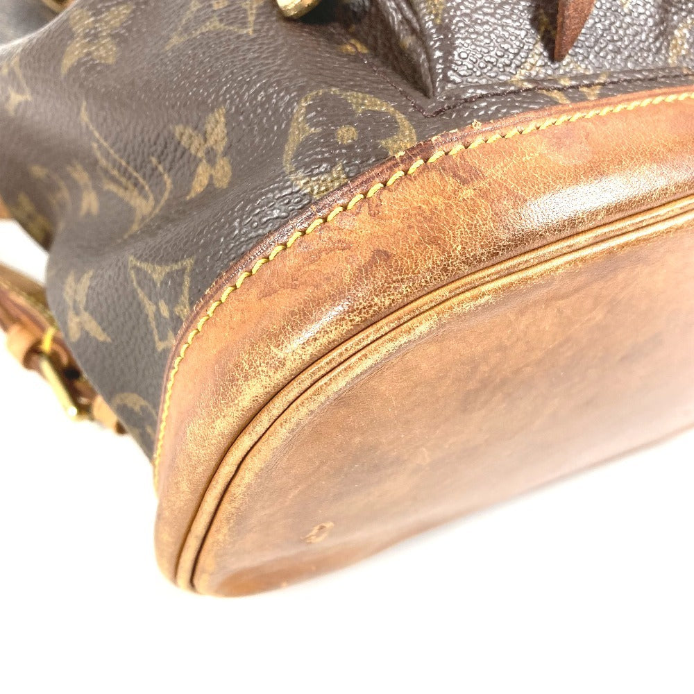 LOUIS VUITTON M51137 Monogram Mini Monsuri Bag Backpack Rucksack Monogram Canvas Unisex Brown