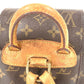 LOUIS VUITTON M51137 Monogram Mini Monsuri Bag Backpack Rucksack Monogram Canvas Unisex Brown