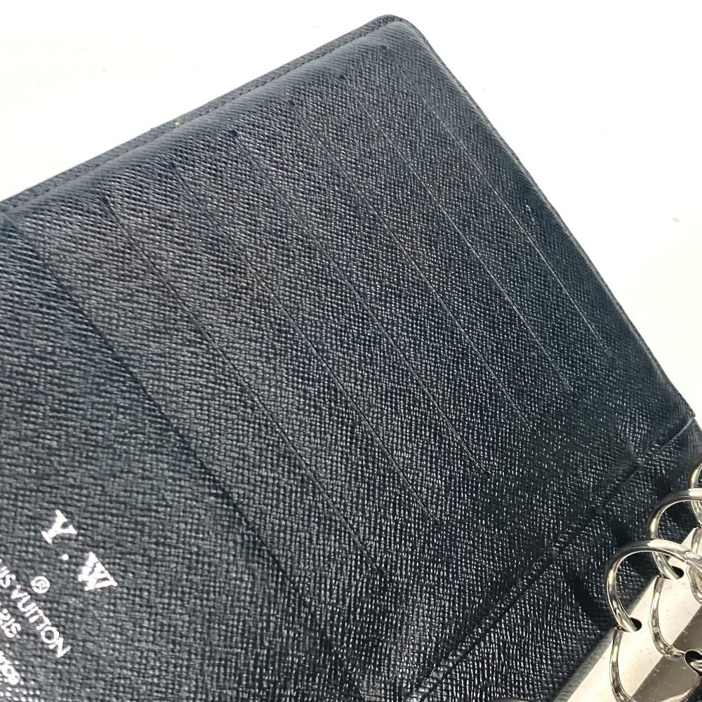 LOUIS VUITTON R20242 ダミエグラフィット アジェンダMM システム手帳 ステーショナリー 手帳カバー ダミエグラフィットキャンバス メンズ ブラック - brandshop-reference