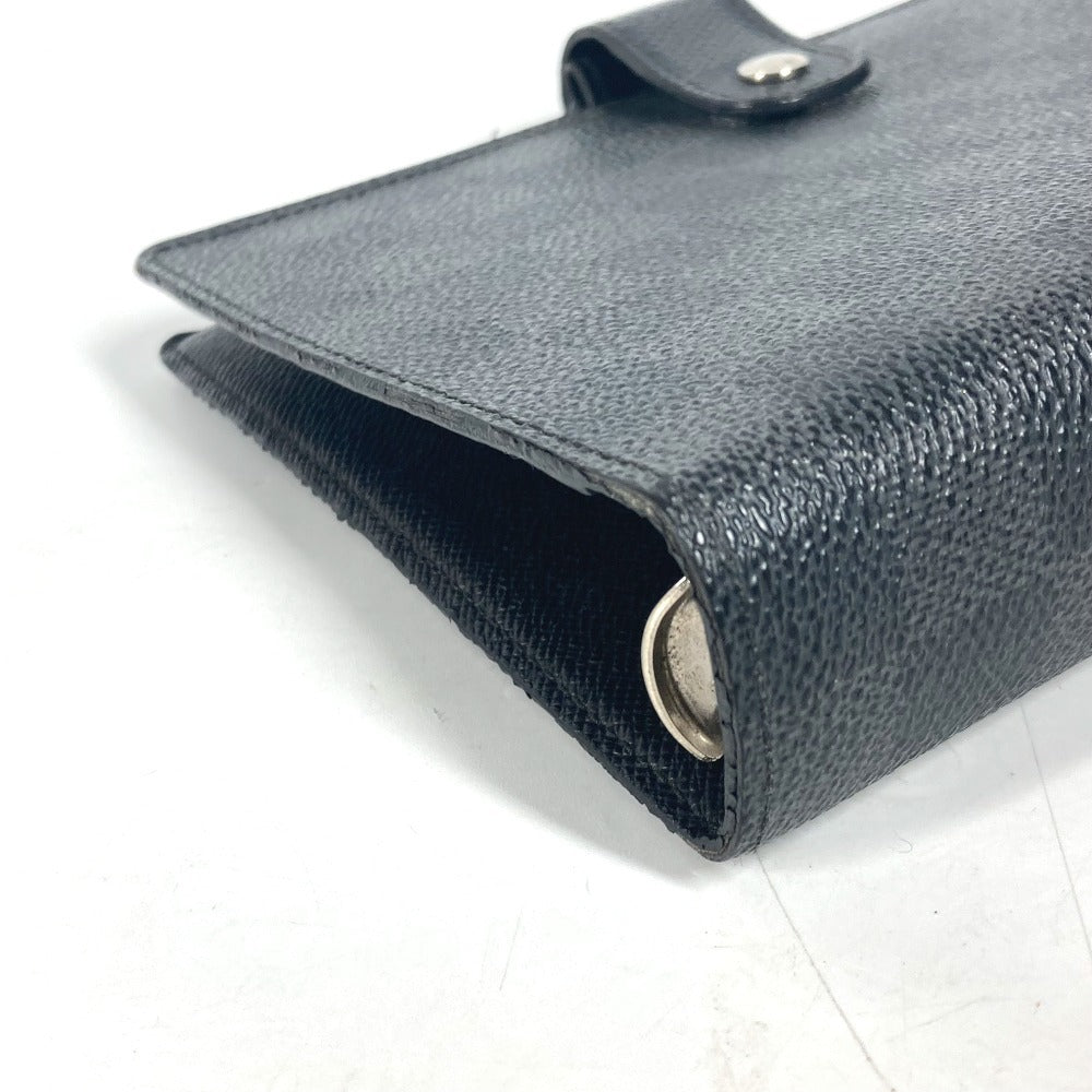 LOUIS VUITTON R20242 ダミエグラフィット アジェンダMM システム手帳 ステーショナリー 手帳カバー ダミエグラフィットキャンバス メンズ ブラック - brandshop-reference