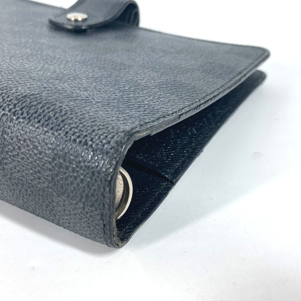 LOUIS VUITTON R20242 ダミエグラフィット アジェンダMM システム手帳 ステーショナリー 手帳カバー ダミエグラフィットキャンバス メンズ ブラック - brandshop-reference