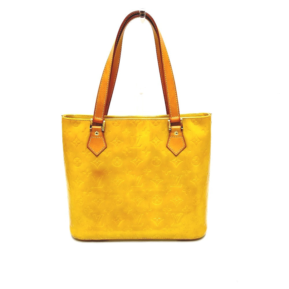 Louis Vuitton M91004 Houston Bag Tote Bag Monogram Vernis Ladies Beige