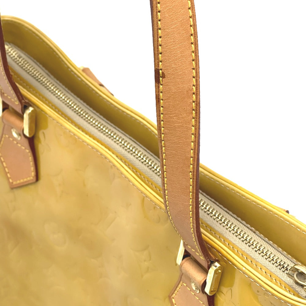 Louis Vuitton M91004 Houston Bag Tote Bag Monogram Vernis Ladies Beige