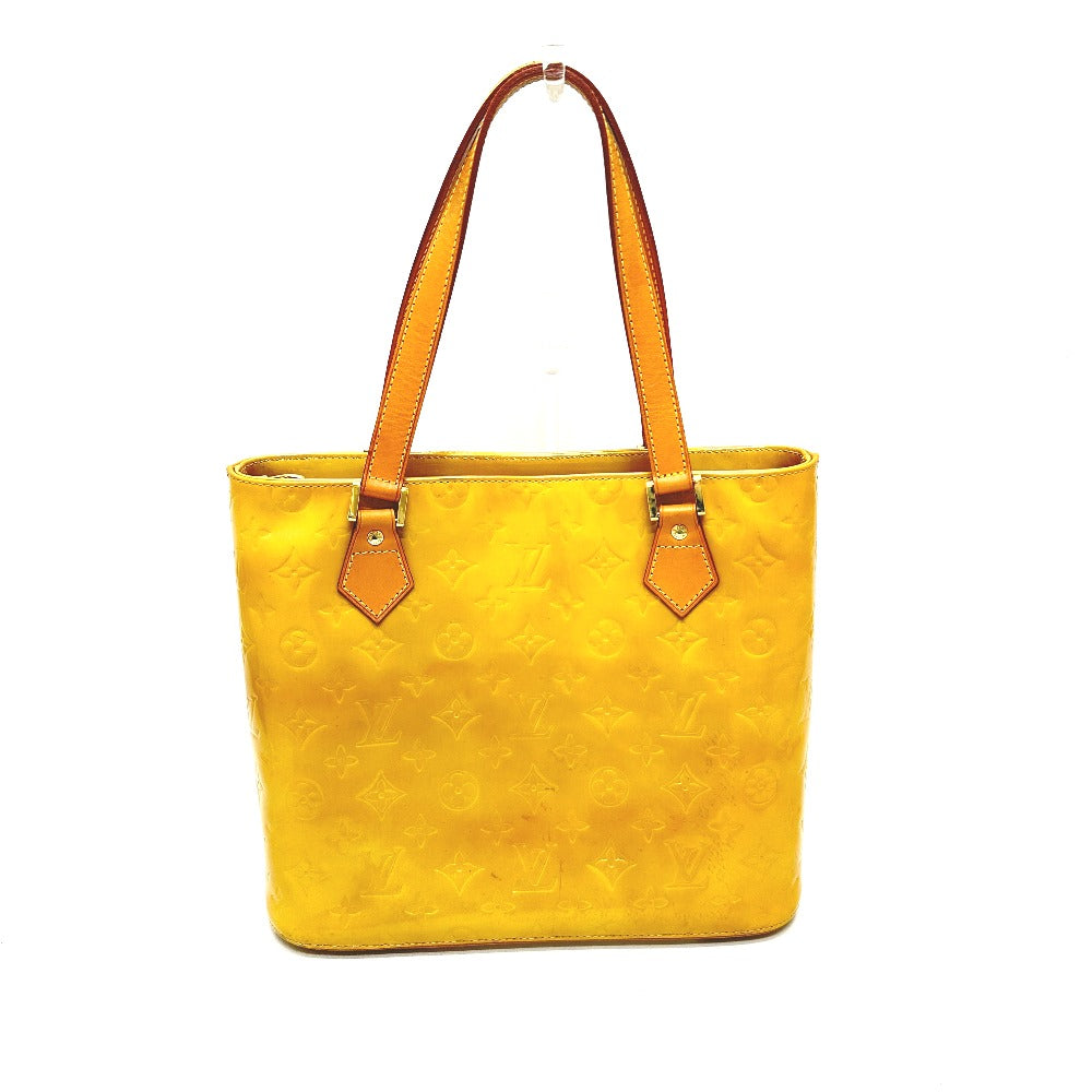 Louis Vuitton M91004 Houston Bag Tote Bag Monogram Vernis Ladies Beige