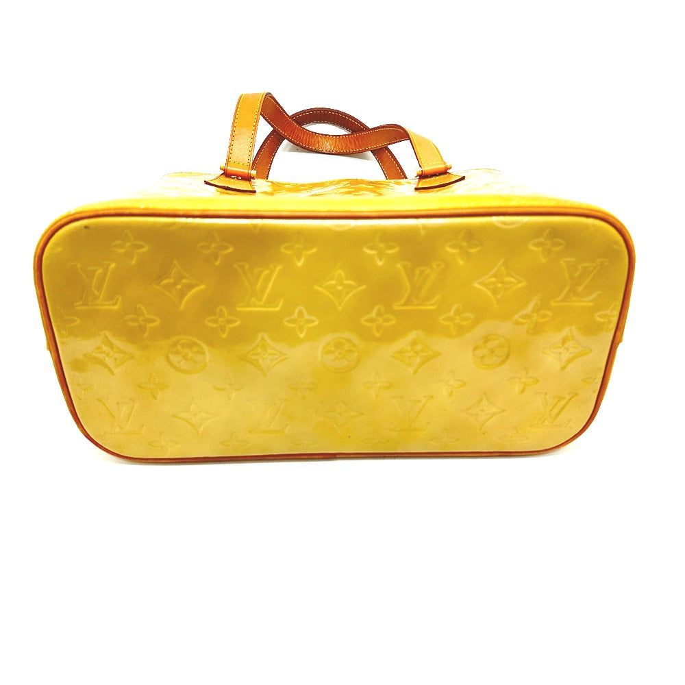 Louis Vuitton M91004 Houston Bag Tote Bag Monogram Vernis Ladies Beige