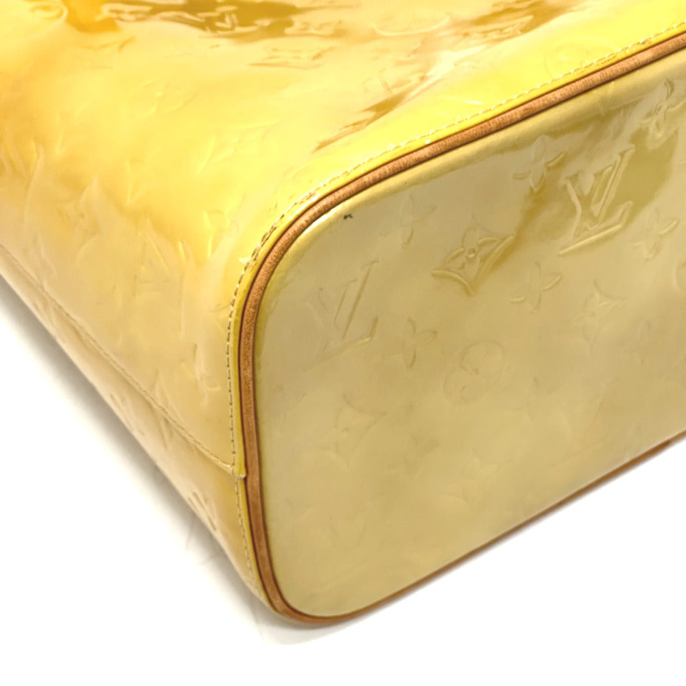 Louis Vuitton M91004 Houston Bag Tote Bag Monogram Vernis Ladies Beige