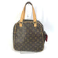 LOUIS VUITTON M51161 Monogram Excentric Cite Handbag, Monogram Canvas, Women's, Brown