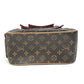 LOUIS VUITTON M51161 Monogram Excentric Cite Handbag, Monogram Canvas, Women's, Brown