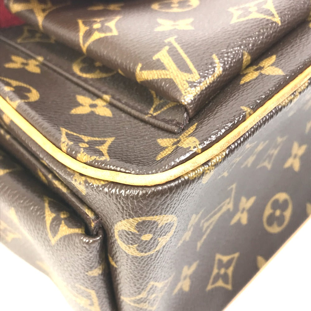 LOUIS VUITTON M51161 Monogram Excentric Cite Handbag, Monogram Canvas, Women's, Brown