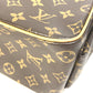 LOUIS VUITTON M51161 Monogram Excentric Cite Handbag, Monogram Canvas, Women's, Brown