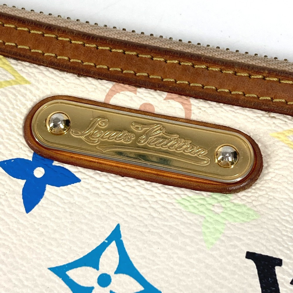LOUIS VUITTON M60096 モノグラムマルチカラー ミラMM チェーン カバン アクセサリーポーチ ショルダーバッグ モノグラムマルチカラーキャンバス レディース ブロン ホワイト - brandshop-reference
