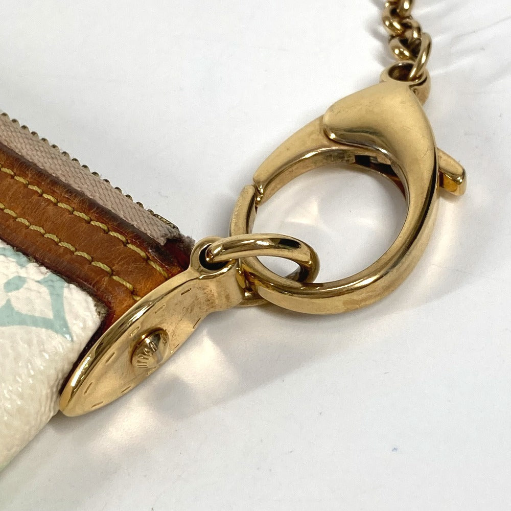 LOUIS VUITTON M60096 モノグラムマルチカラー ミラMM チェーン カバン アクセサリーポーチ ショルダーバッグ モノグラムマルチカラーキャンバス レディース ブロン ホワイト - brandshop-reference