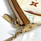 LOUIS VUITTON M60096 モノグラムマルチカラー ミラMM チェーン カバン アクセサリーポーチ ショルダーバッグ モノグラムマルチカラーキャンバス レディース ブロン ホワイト - brandshop-reference