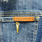 DOLCE&amp;GABBANA Women's Blue Denim Jacket with Fur