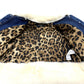 DOLCE&amp;GABBANA Women's Blue Denim Jacket with Fur