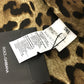 DOLCE&amp;GABBANA F28JLZ Leopard Print Jacket, Faux Fur, Acrylic, Women's, Brown