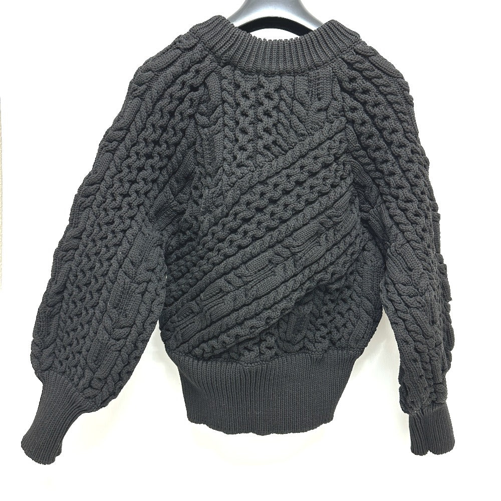 DOLCE&GABBANA 編み込み アパレル セーター ニット レディース ブラック - brandshop-reference