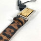 DOLCE&GABBANA ロゴ レオパード 豹柄 ヒョウ ベルト PVC レディース ブラウン - brandshop-reference