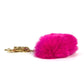DOLCE&GABBANA ハート バッグチャーム キーホルダー ファー レディース ピンク - brandshop-reference