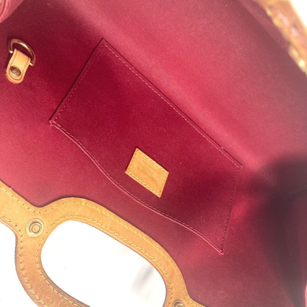 LOUIS VUITTON M91987 モノグラムヴェルニ ロクスバリー・ドライブ カバン ハンドバッグ モノグラムヴェルニ レディース レッド - brandshop-reference