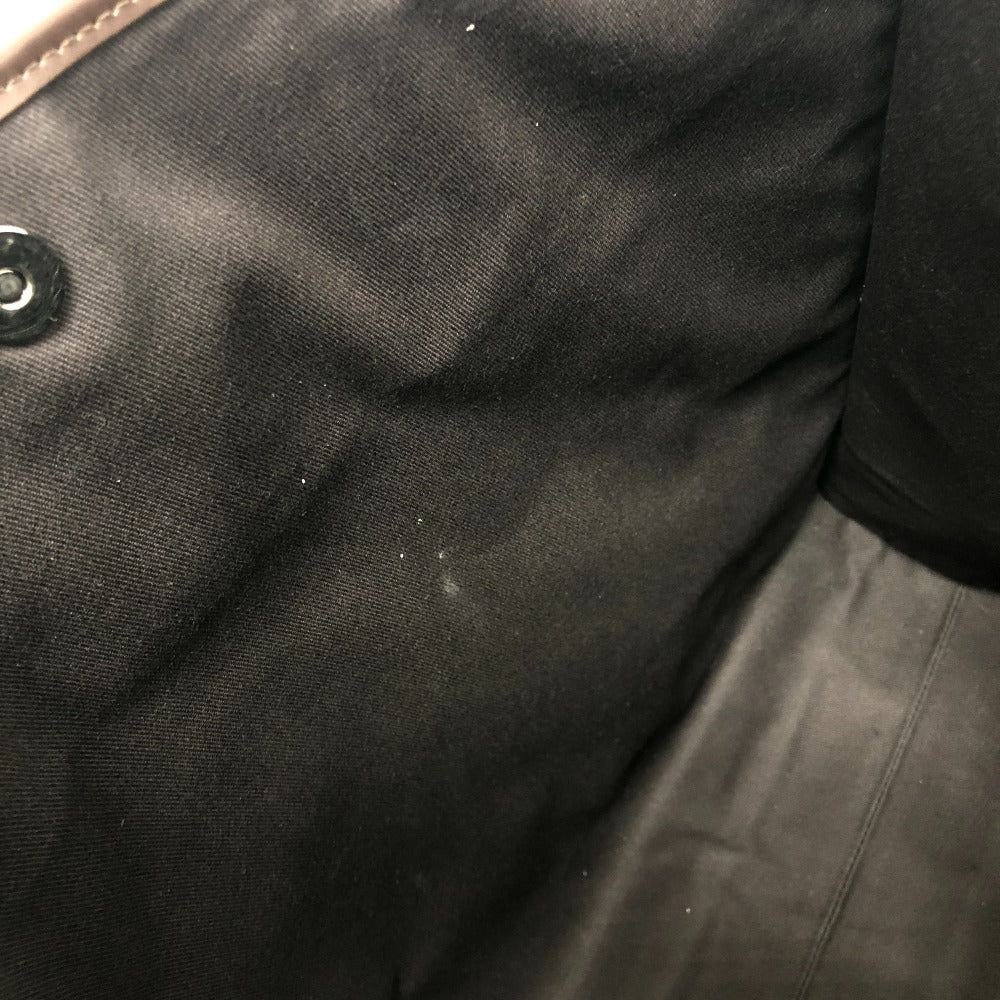 DOLCE&GABBANA コインモチーフ トートバック カバン バック トート ハンドバック トートバッグ キャンバス/レザー ユニセックス ブラウン - brandshop-reference